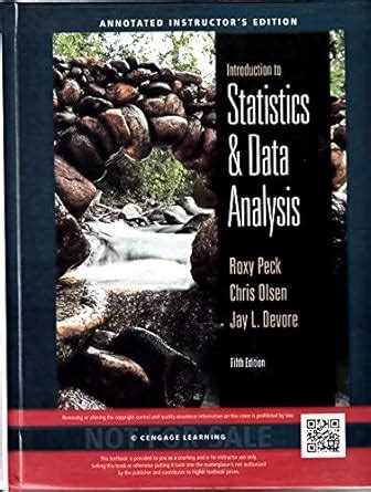 Aie Intro Stats Data Analysis : Peck Olsen Devore: Amazon.in: Books