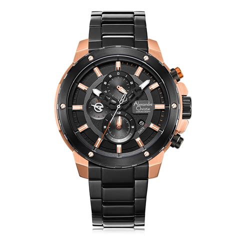 Buy Alexandre Christie AC 6530 MCB Chronograph Watch for Men - Rose ...