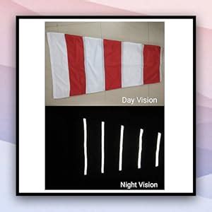 K T I® Windsock Indicator for Wind Direction 6 Feet Double Fabric ...