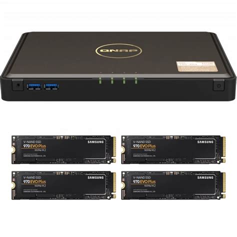 QNAP TBS-464 4-Bay NVME NAS with 8GB RAM and 1TB India | Ubuy