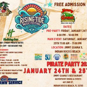 Rising Tide Pirate Party: A Local Gasparilla Alternative, Jimmy Guana's ...