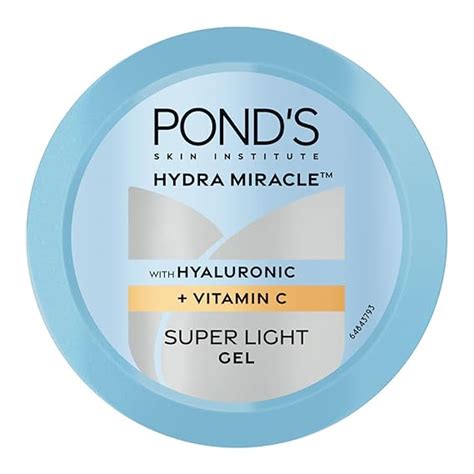 Ponds Hydra Miracle Super Light Gel with Hyaluronic Acid & Vitamin C ...