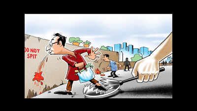 Nagpur: 200 people pay fine every day for civic nuisance in city ...