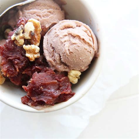 Red Bean Ice Cream