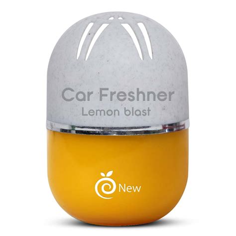 Enew RefreshDrive Twist-Activated Car Gel Air Freshener - Lemon Blast ...