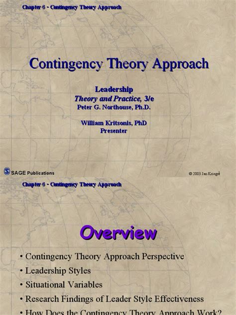 Contingency theory Overview 的图像结果