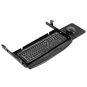 ALTOO Heavy Duty Under Desk Metal Keyboard Tray Stand | With Heavy Duty ...