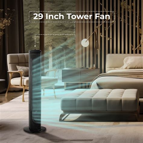Sentik® 29 Inch Tower Fan 3 Speed Cool Home office India | Ubuy