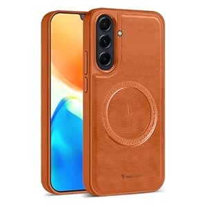 Vaku Luxos® Maxtron Back Cover Case for Samsung Galaxy A34 5G Leather ...