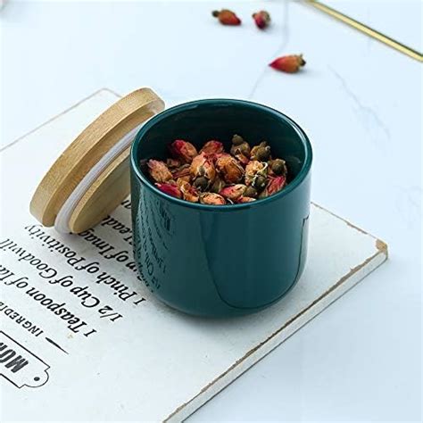 UMAI 260ml Ceramic Jar for Kitchen Storage | Air-tight Container Set ...