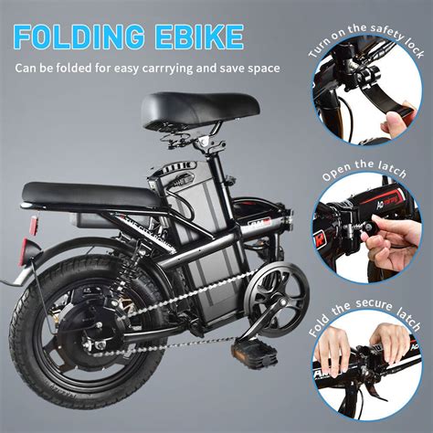 Ebike 350W 48V/15Ah Electric Folding Bike Bicycle | Ubuy India