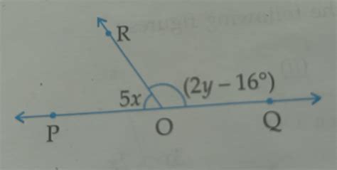 In the given figure,OP and OQ are opposite rays and OR stands on PQ ...