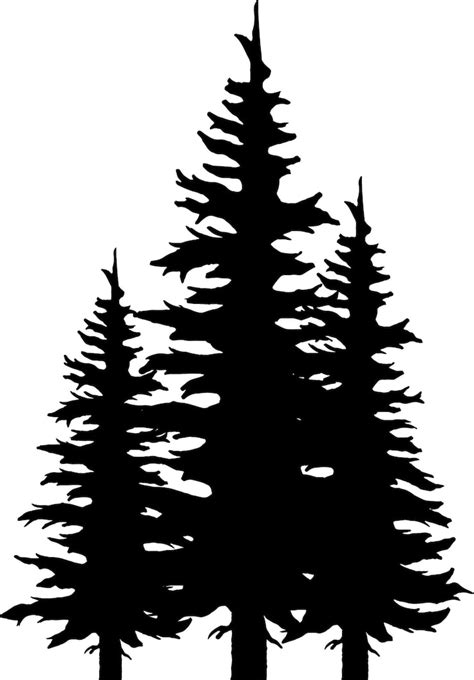 Tanne silhouette Bilder - Kostenloser Download auf Freepik