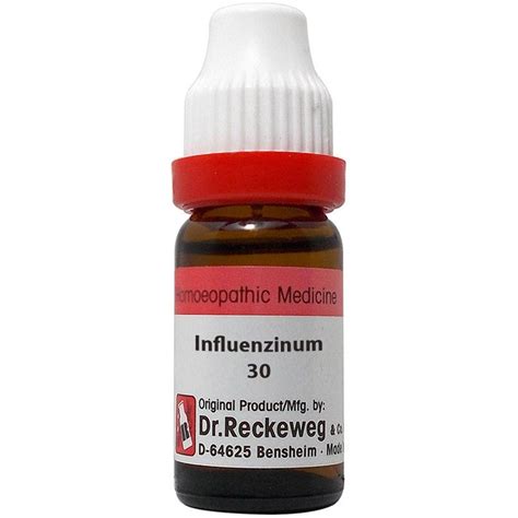 Dr. Reckeweg Influenzinum 30CH 11ml – Greenleafdrugstore