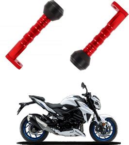 YUNEIK Red Heavy Duty CNC Frame Slider Crash Protection Guard (Frame ...