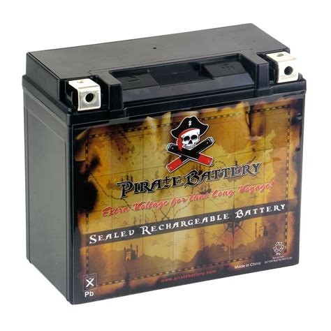 Buy Pirate Battery YTX20HL-BS 20HL-BS 12 Volts,18 Ah, 310 CCA ...