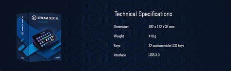 Elgato Stream Deck XL - Advanced Stream Control with 32 customizable ...