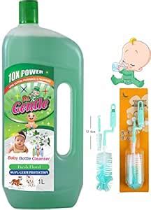 Moonship 2 Pcs Baby Milk Bottle Nipple Straw Brush Sponge Nylon ...