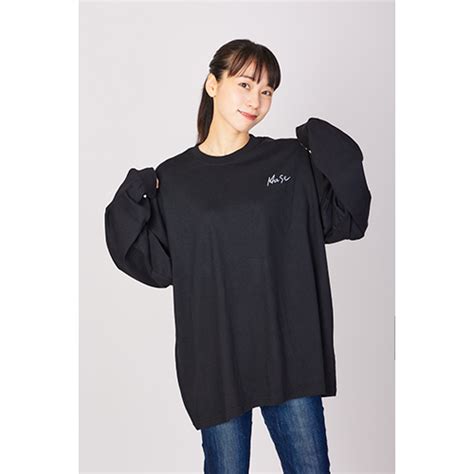 M-use SHOP / ロンT(ブラック)