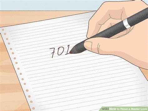 Image result for Reset Master Lock Code