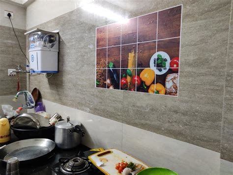 Sticker Yard Vinyl Veg And Fresh Fruits Wall Sticker, 46 x 68 cm ...