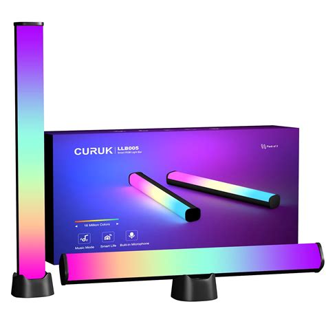 Curuk Rgb Light Bar Gaming Lights With 19 Scene Music | Desertcart INDIA