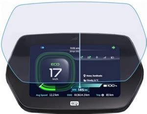 ECMERED Back Screen Guard for TVS iQube S, TVS iQube S EV Speedometer ...