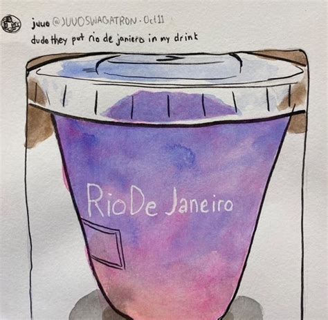 dude they put rio de janiero in my drink painting | Rio De Janeiro ...