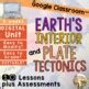 Plate Tectonics Earth's Layers Digital Unit by Sunrise Science | TPT