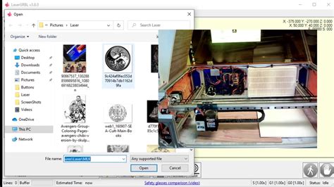 Lasergrbl Software Tutorial 的图像结果