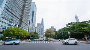 Is this the cleanest business district in China?