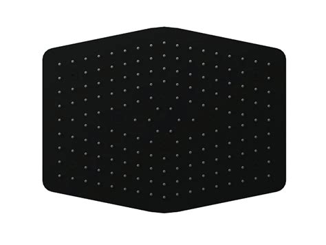 kohler K-29959IN-BL Dual flow hexagonal 425mm x 330mm rainpanel in mat ...