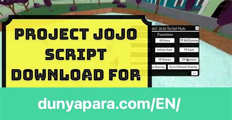 Image result for Modded Project Jojo Script Pastebin
