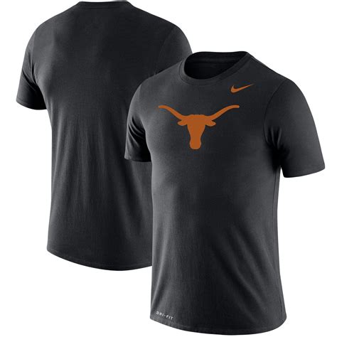 Men's Nike Black Texas Longhorns School Logo Legend Performance T-Shirt
