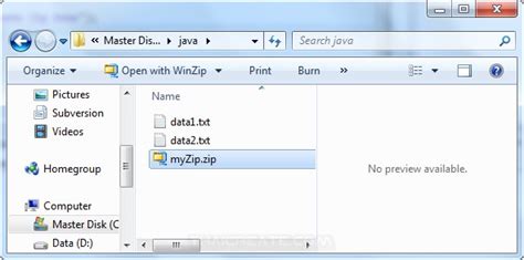 Java Zip 的图像结果