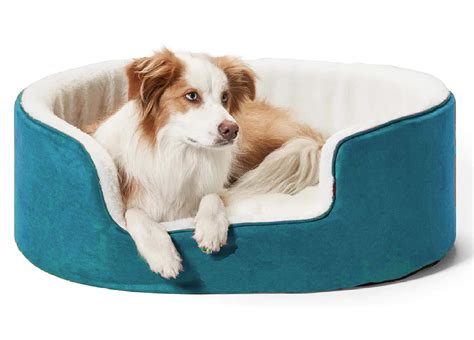 Petslover Warm Fleece Winter Beds Round Shape Reversible Ultra Soft ...