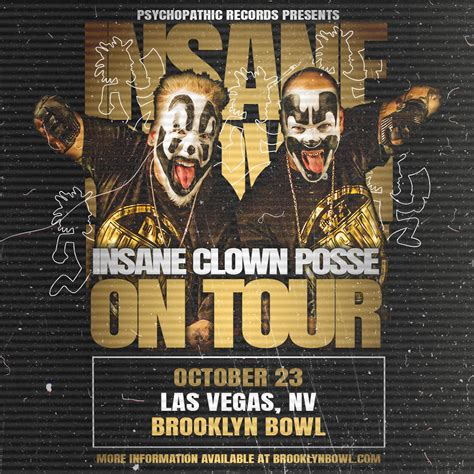 Insane Clown Posse | Brooklyn Bowl