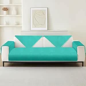 Cortina Soft Microfiber Three Sofa Couch Cover (3 Back Cover + 1 Seat ...