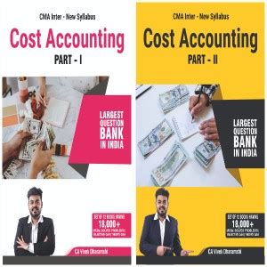 Connex CMA Inter Cost Accounting Part 1 & 2 Both I New Syllabus I 2023 ...