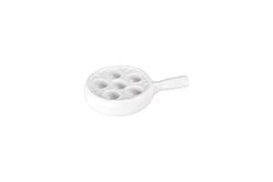 BIA Cordon Bleu 900111S2SIOC Specialty Escargot Dish, White : Amazon.in ...