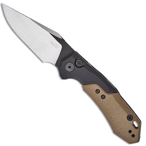 Kershaw Launch 19 Auto Black Aluminum Handle With Earth Brown G10 Scale ...