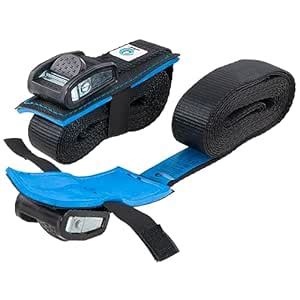 valonic cam straps heavy duty | 1763 lbs | padded | 20 ft x 1 inch | 2 ...