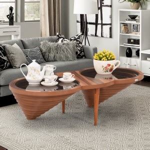 RoyalOak Megan Engineered Wood Coffee Table Price in India - Buy ...
