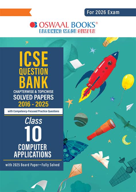 ICSE Question Bank Class 10 Computer Applications | For 2026 Board ...