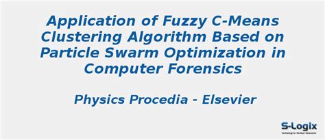 Application of Fuzzy C-Means Clustering Algorithm | S-Logix