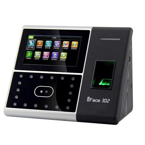 Buy Time Clock Machine IFACE302 Face Fingerprint WiFi Network ...