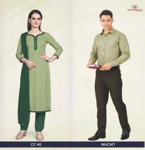 Male & Female uniform Combo CC40 & MUCW 7 | office Workwear ...