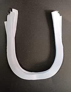 DEUTZIA Buckram Neck Design (20 pcs) Bukram Pasting Fusing for Sewing ...