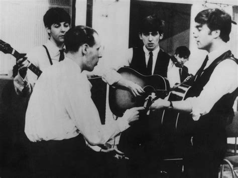George Martin's fateful meeting with The Beatles that gave birth to ...