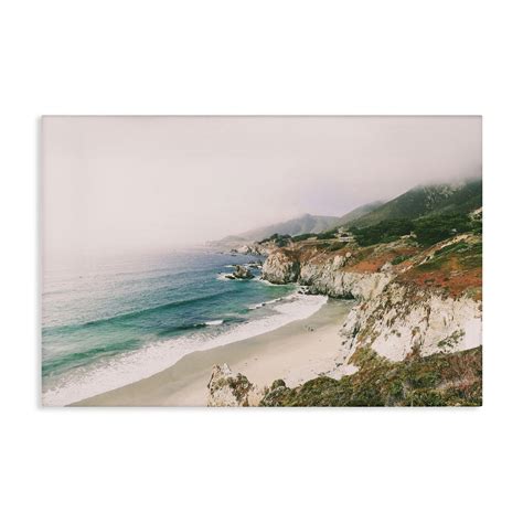 Rosecliff Heights California Bay Coastline Canvas, design by Sisi and ...